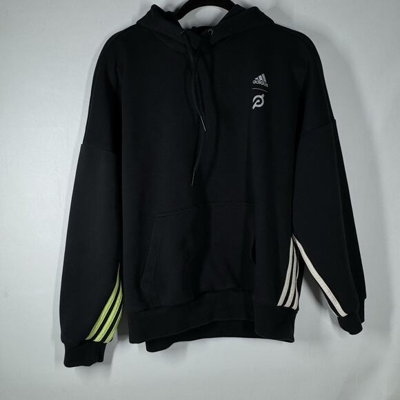 Adidas + Peloton Pullover Hoodie “Capable of Greatness” Womens Large Black - Picture 1 of 8